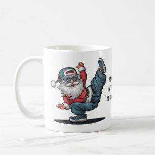 Hip hop Jultomten Kaffemugg