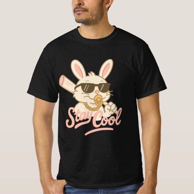 Hip Hop Kanin T Shirt (Framsida)