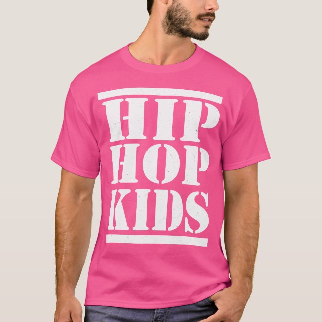 Hip hop Kids T Shirt (Framsida)