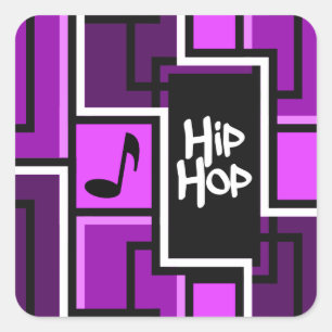 Hip hop klistermärken