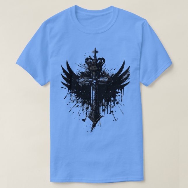 Hip hop Kor Vingar T Shirt (Design framsida)