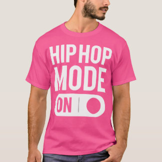 Hip hop läge på den bekväma Hip hop-avbrottstecken T Shirt