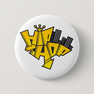 Hip-hop logo knapp
