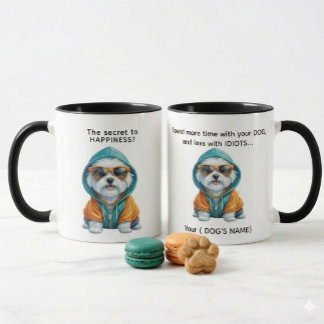 Hip-Hop Malteser – Roligt Present till en Hundmamm Mugg