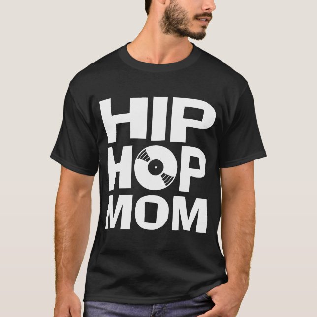 Hip hop Mamma T Shirt (Framsida)