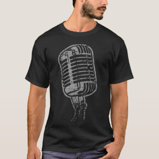 hip hop mikrofon vänner t shirt