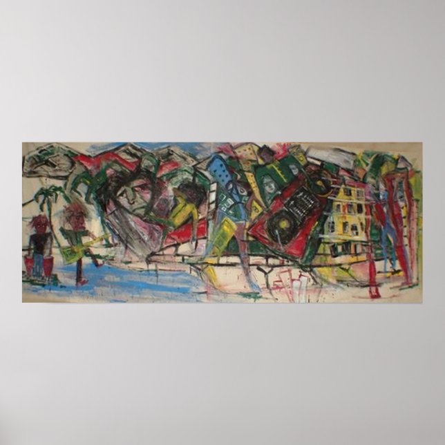 HIP HOP MURAL POSTER (Framsidan)