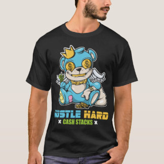 Hip hop Nalle Gang T-ShirtHip Skutt Nalle T Shirt