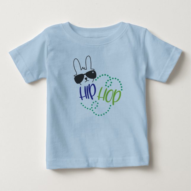 Hip-Hop Påskharen T Shirt (Framsida)
