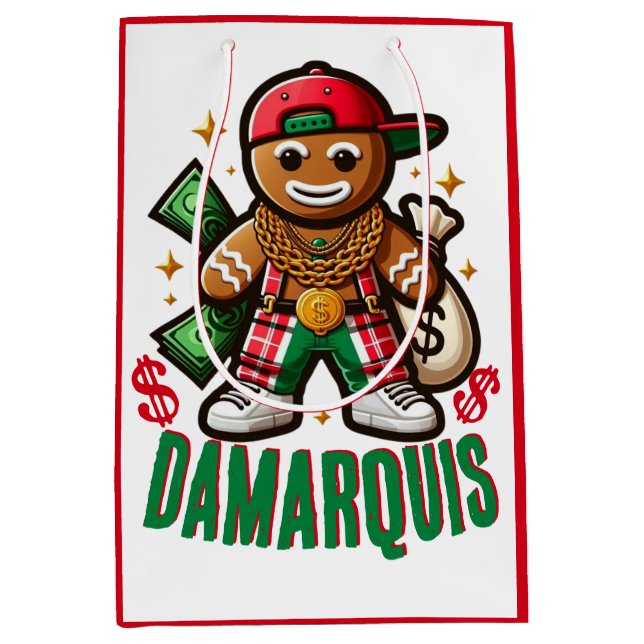 Hip hop Pepparkaksgubbe Swag jul (Framsidan)