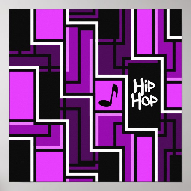 Hip hop poster (Framsidan)