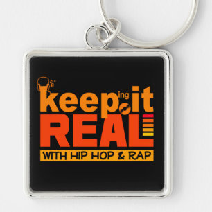 HIP HOP & RAP ANPASSNINGSBAR NYCKELRING