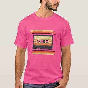Hip hop Rap Mixtape Cassette DJ Retro 80s 90-tal T Shirt