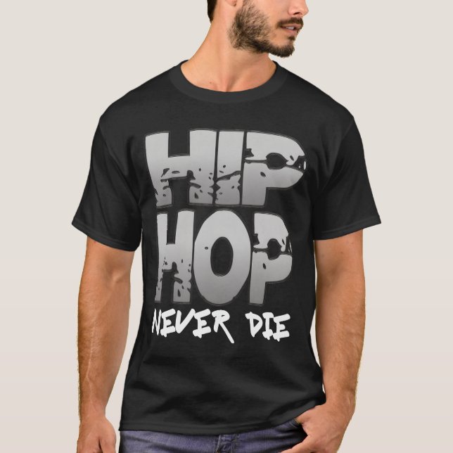 Hip Hop Rap Rapper boy T Shirt (Framsida)