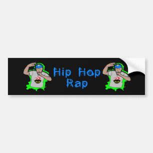 Hip hop rappar 1 bildekal
