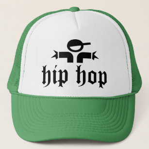 Hip hop rappar hatten truckerkeps