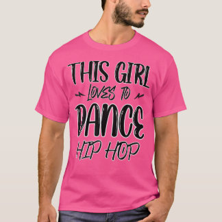 Hip hop Shirt Women Breakddandans Girls Hiphop Dan T Shirt
