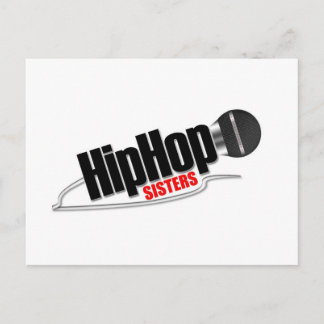 HIP HOP SISTERS POSTCARD VYKORT