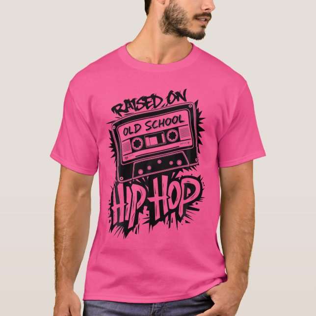 Hip hop skirts För manar grafiktsrapportrap T Shirt (Framsida)