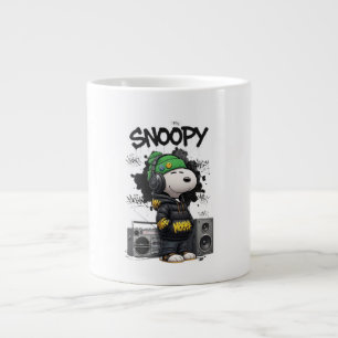 Hip-Hop Snoopy Urban Gatuart Illustration Jumbo Mugg