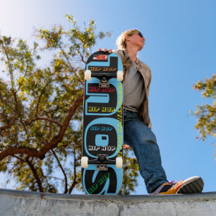 HIP HOP SOUL OFFICIELL 7 3/4-tums Skateboard-däck Mini Skateboard Bräda 18,5 Cm
