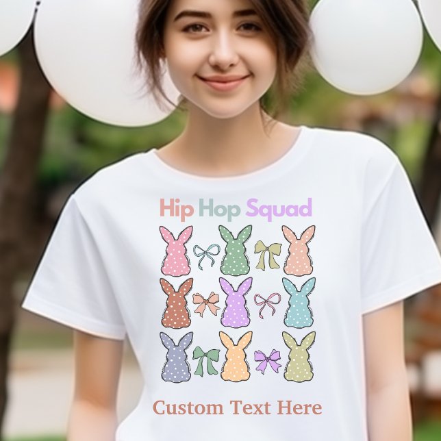 "Hip hop Squad" Personlig Påsk Tee (Skapare uppladdad)
