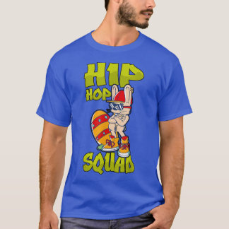 Hip hop Squad Retro Bunny Old school Rap  T Shirt
