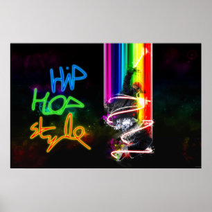 Hip hop Stil Poster