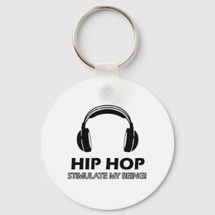 hip hop stimulerar mig nyckelring