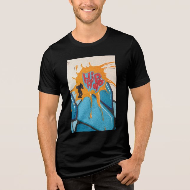 Hip Hop T-shirt 👕 (Framsida)