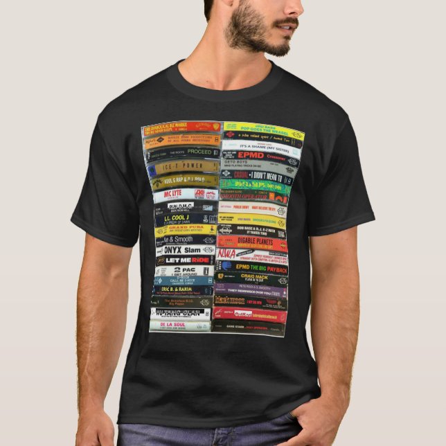 Hip hop Tapes 90S Hip hop Tees   T Shirt (Framsida)