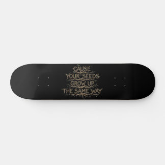 Hip Hop-Text Skateboardväggkonst Mini Skateboard Bräda 18,5 Cm