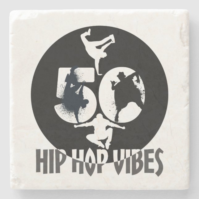 Hip hop Vibes.w Stenunderlägg (Framsidan)