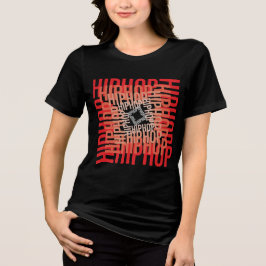 Hip hop Vortex T Shirt