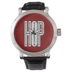 Hip hop Watch (röd) Armbandsur