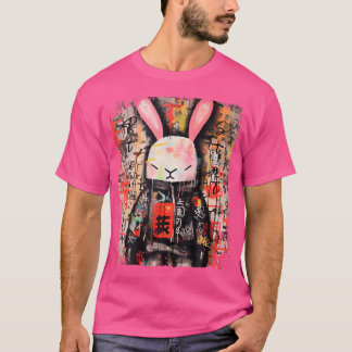 Hip hop Y2K Vintage Hipster Hare Streetwear Bunny T Shirt