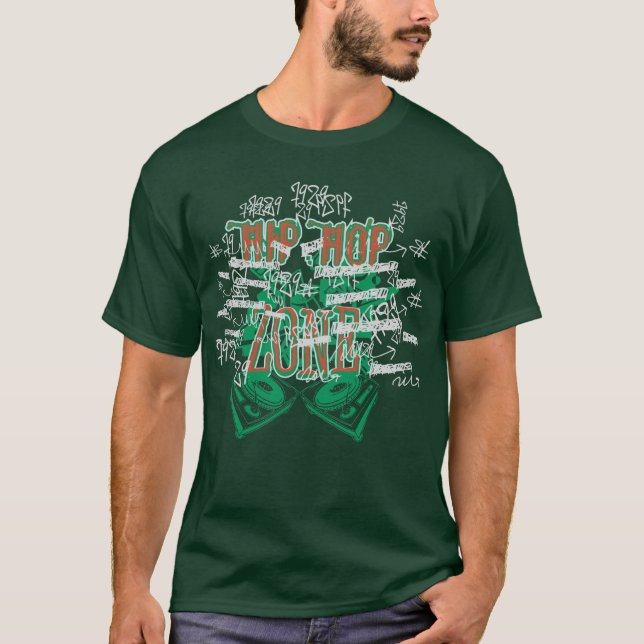 Hip hop Zon T Shirt (Framsida)