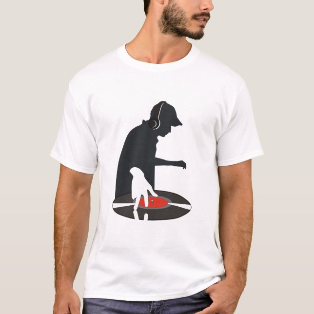 hip hopDJ-dräkt T Shirt (Framsida)