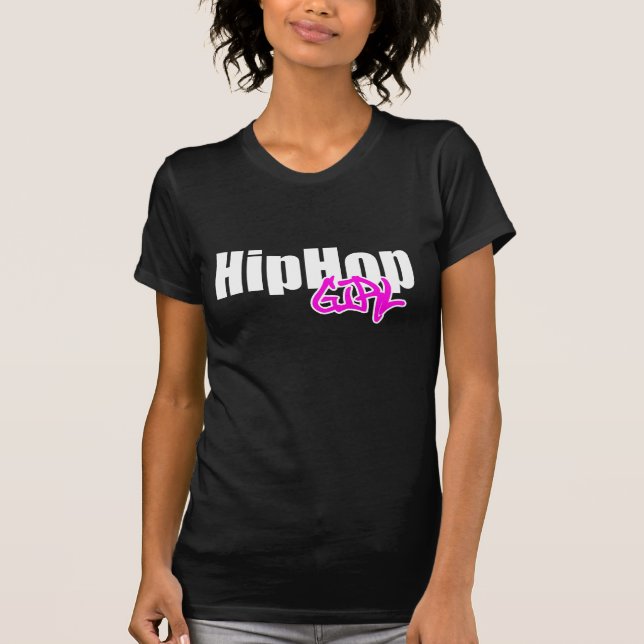 Hip hopflickaT-tröja T-shirt (Framsida)