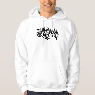 Hip hopgrafitti munkjacka