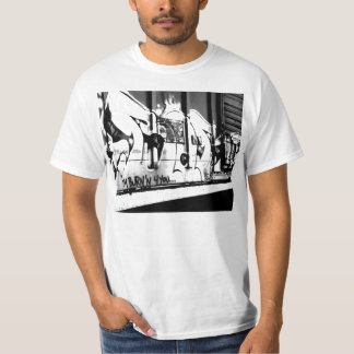 Hip hopgrafittikonst tee shirt