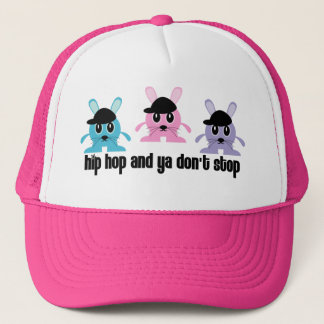 Hip hopkaninhatt truckerkeps