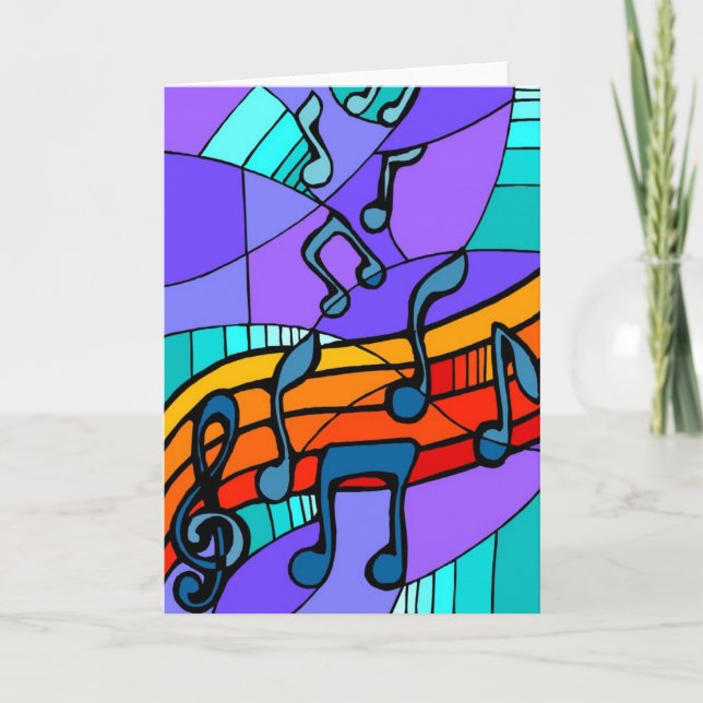 Hip hopmusikkort kort (Framsida)