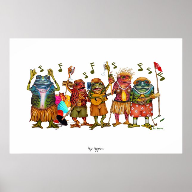 Hip Hoppin Poster (Framsidan)