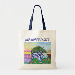 Hip Hoppy Påskhare Bag Tygkasse