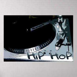 Hip hopTurntable Poster