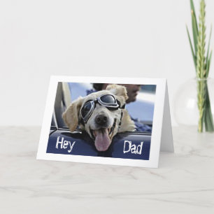 HIP-HUND SÄGER "HEY DUDE HAR EN COOLA *FARS DAG* KORT