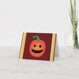 Hip Jack O' Lantern Happy halloween-kort Kort