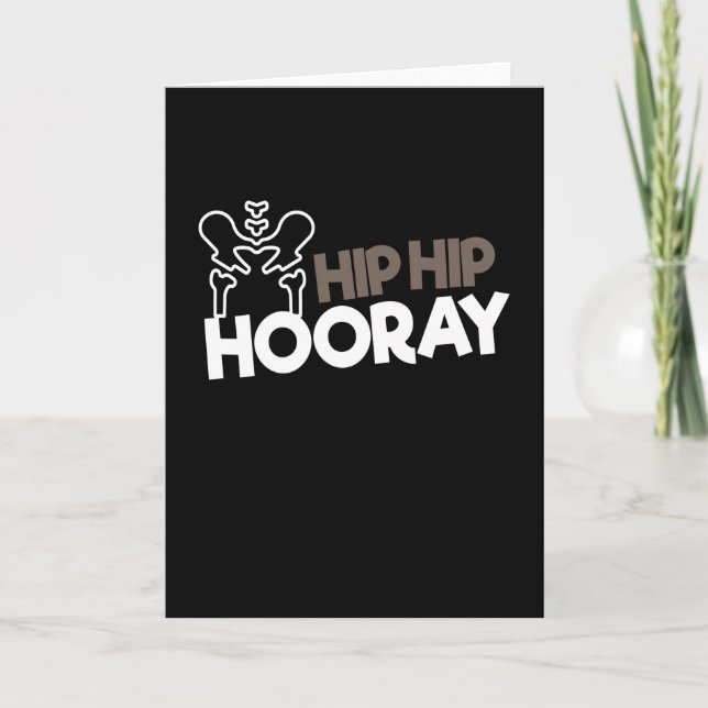 Hip-kirurgi Hip Hooray Hip-kirurgi Kort (Framsida)