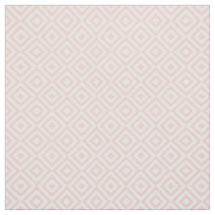Hip Ljusare rosa Ikat Diamond Squares Mosaic Möns Tyg